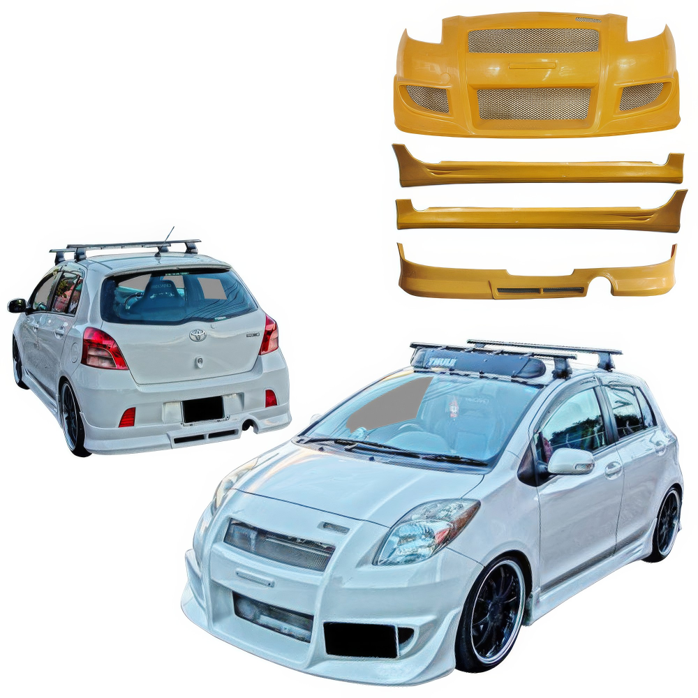 All kind of Exterior/Complete Body Kits for Toyota Yaris 2007 - 