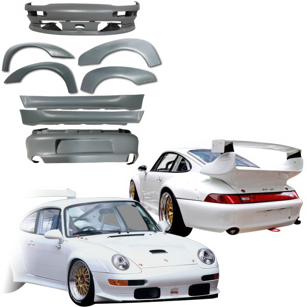 All kind of Exterior/Complete Body Kits for Porsche 911 1993 - 