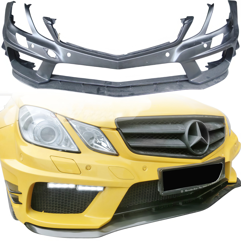 All kind of Exterior/Front Bumpers or Lips for Mercedes-Benz E-Class 2010 - 