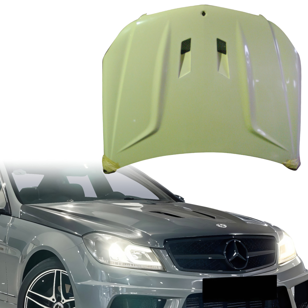 All kind of Exterior/Hoods for Mercedes-Benz C-Class 2012 - 