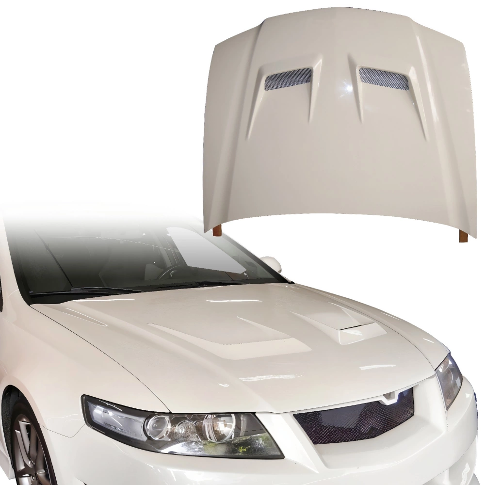FRP JRAC Hood > Acura TSX 04-08 | ModeloDrive | modelodrive_110643