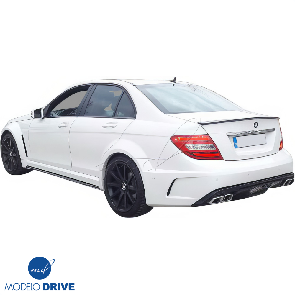 All kind of Exterior/Side Skirts for Mercedes-Benz C-Class 2008 - 