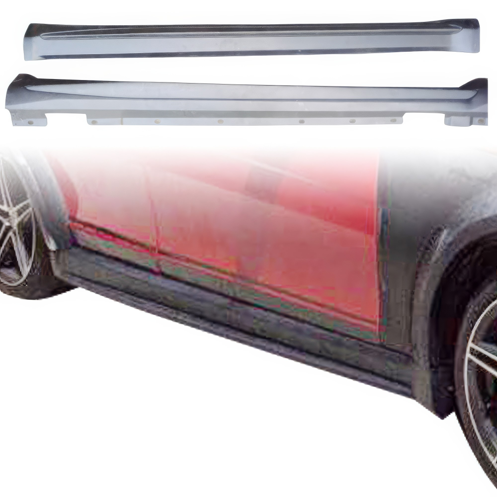 All kind of Exterior/Side Skirts for Mercedes-Benz C-Class 2008 - 