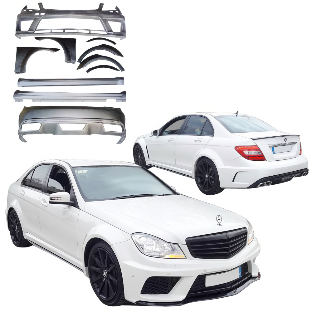 All kind of Exterior/Complete Body Kits for Mercedes-Benz C-Class 2012 -