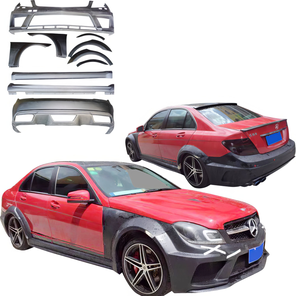All kind of Exterior/Complete Body Kits for Mercedes-Benz C-Class 2012 -