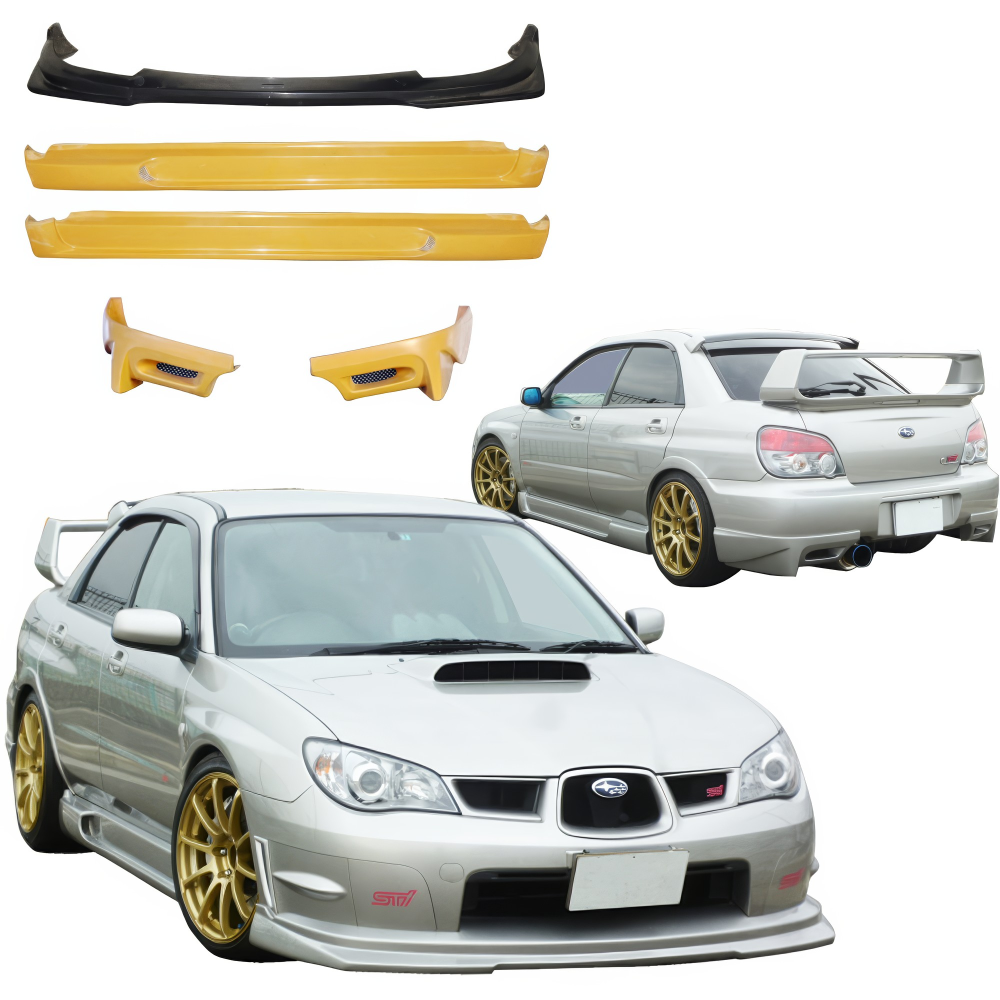 All kind of Exterior/Complete Body Kits for Subaru WRX 2006 - 