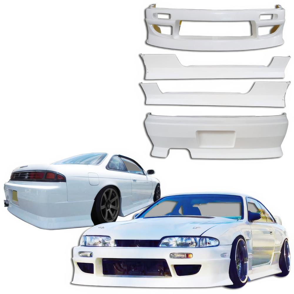 All kind of Exterior/Complete Body Kits for Nissan 240SX 1995 - 