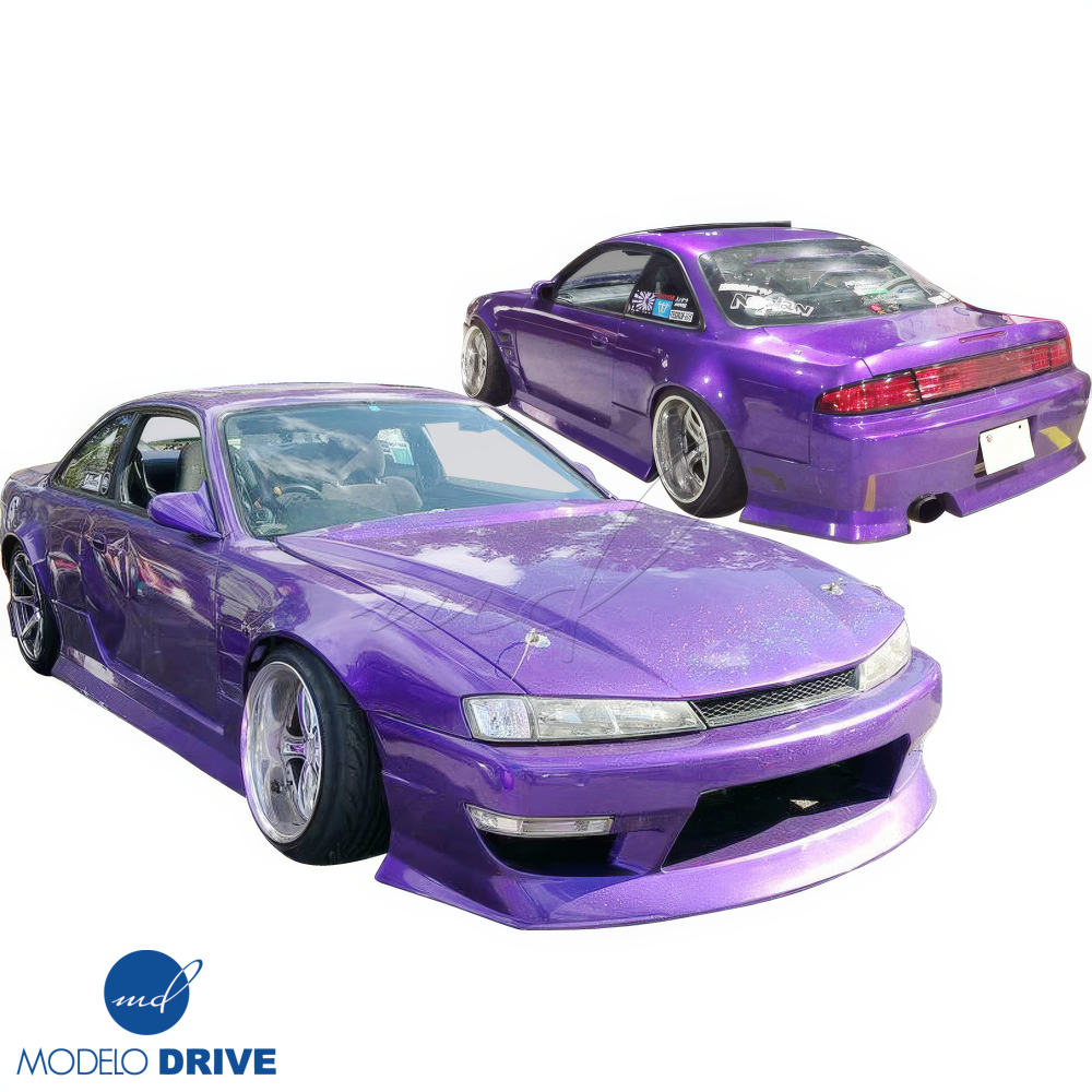 All kind of Exterior/Complete Body Kits for Nissan 240SX 1997 - 