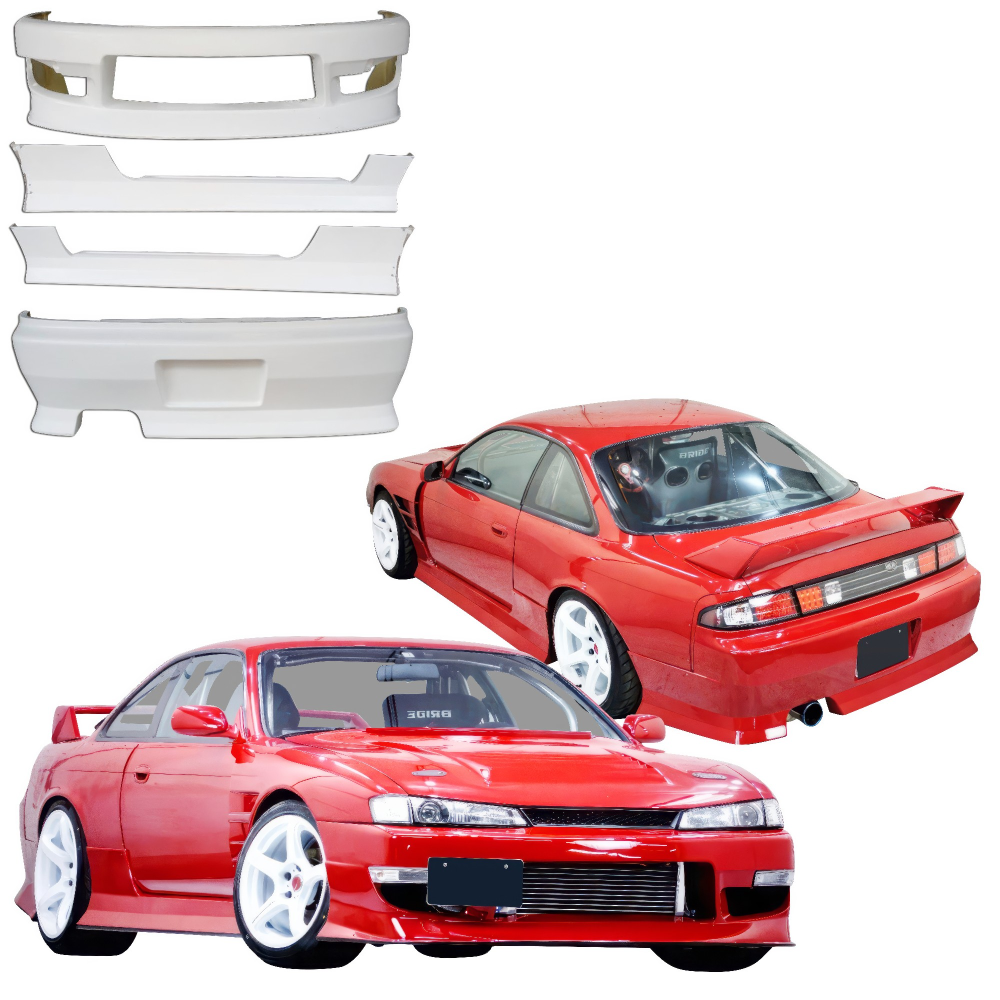 All kind of Exterior/Complete Body Kits for Nissan 240SX 1997 - 