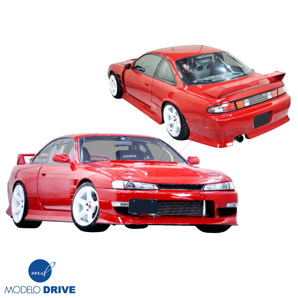 All kind of Exterior/Complete Body Kits for Nissan 240SX 1997 - 