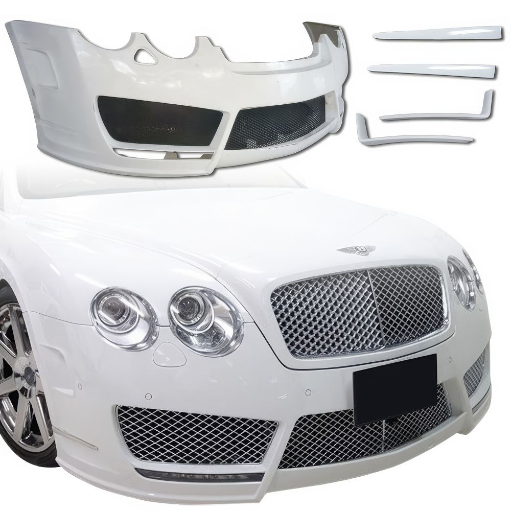 All kind of Exterior/Front Bumpers or Lips for Bentley Continental 2006 - 