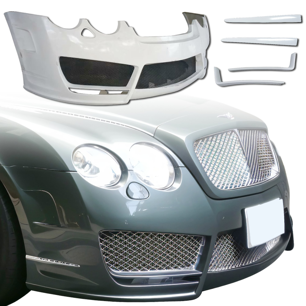 All kind of Exterior/Front Bumpers or Lips for Bentley Continental 2006 - 