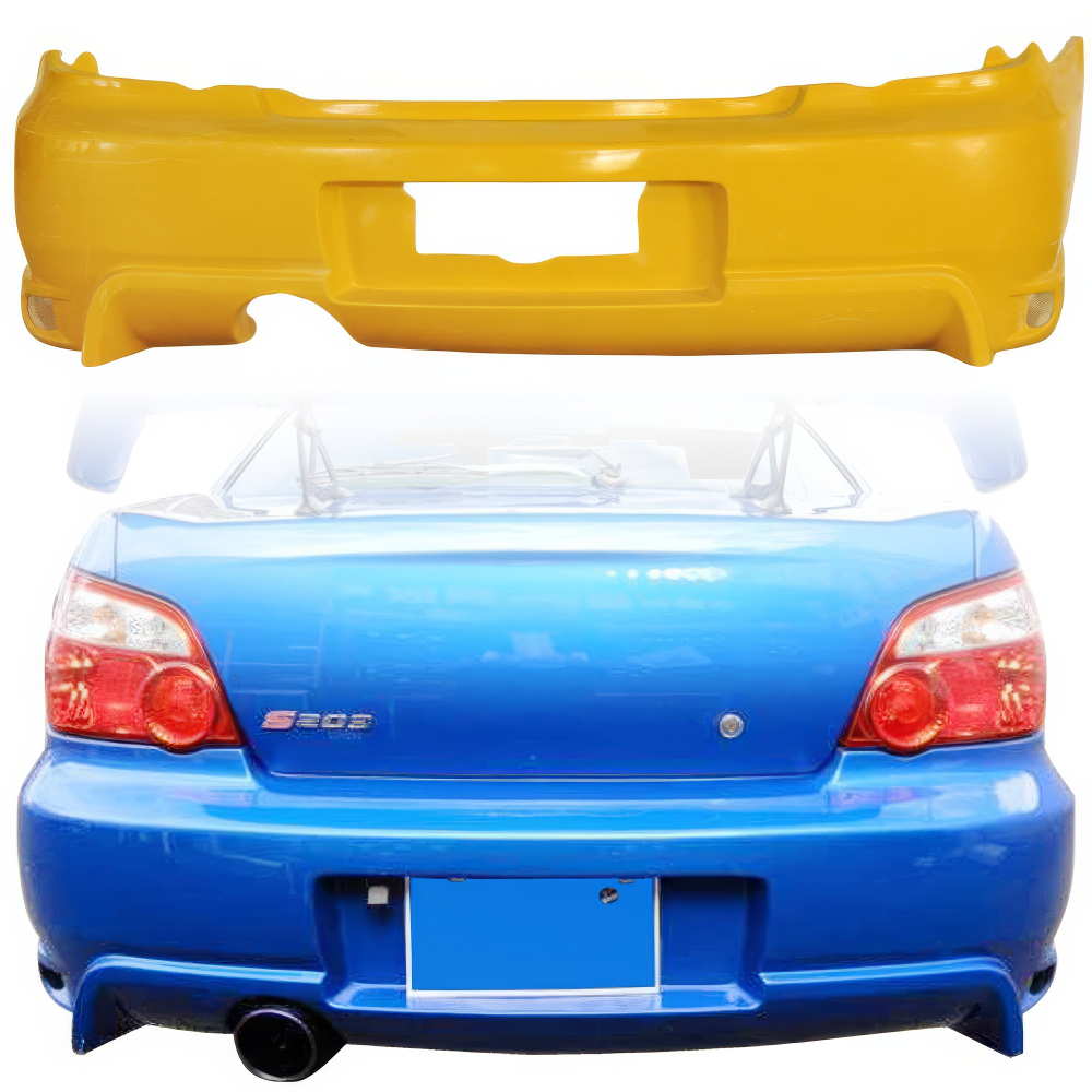 All kind of Exterior/Rear Bumpers or Lips for Subaru WRX 2004 - 