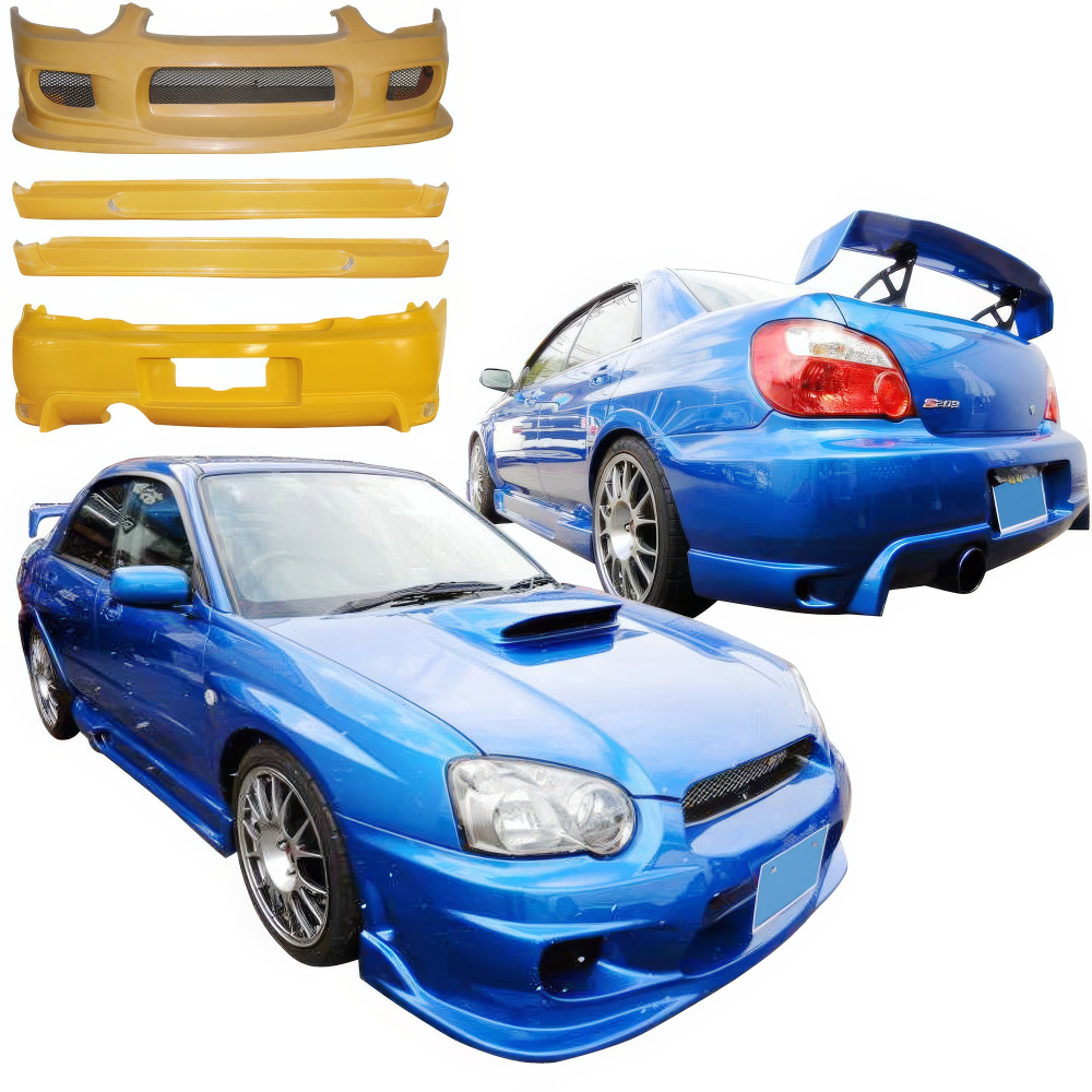 All kind of Exterior/Complete Body Kits for Subaru WRX 2004 - 