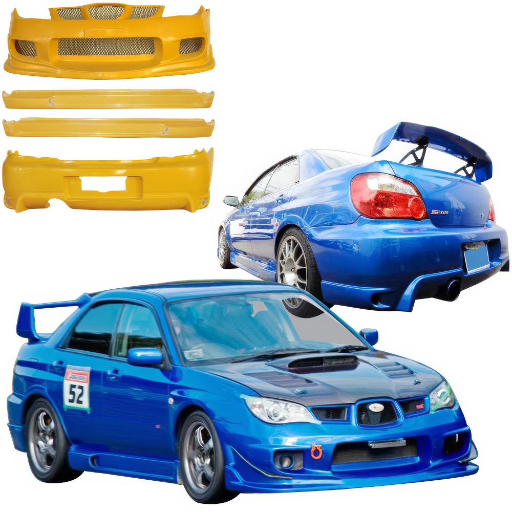 All kind of Exterior/Complete Body Kits for Subaru WRX 2006 - 