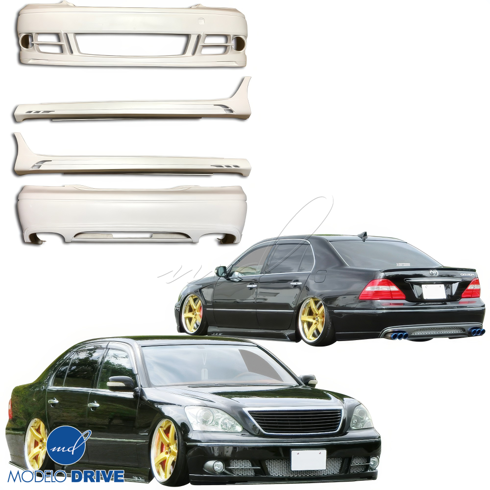 All kind of Exterior/Complete Body Kits for Lexus LS430 2004 - 