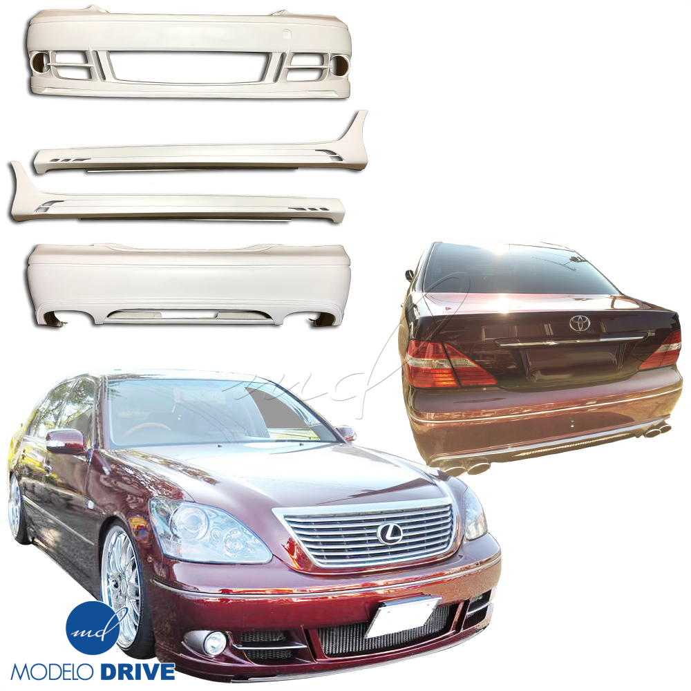 All kind of Exterior/Complete Body Kits for Lexus LS430 2004 - 