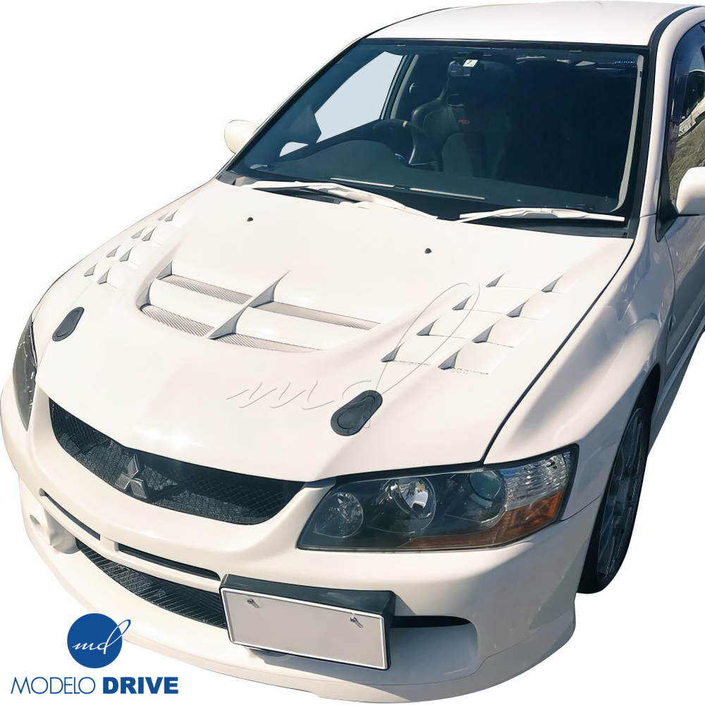 All kind of Exterior/Hoods for Mitsubishi Evolution 2003 - 