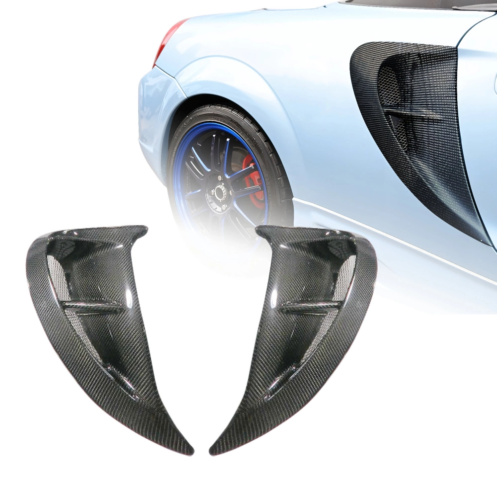 Carbon Fiber AFLU Side Vents > Toyota MRS MR2 Spyder 00-05