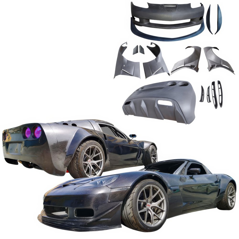 All kind of Exterior/Complete Body Kits for Chevrolet Corvette 2005 - 