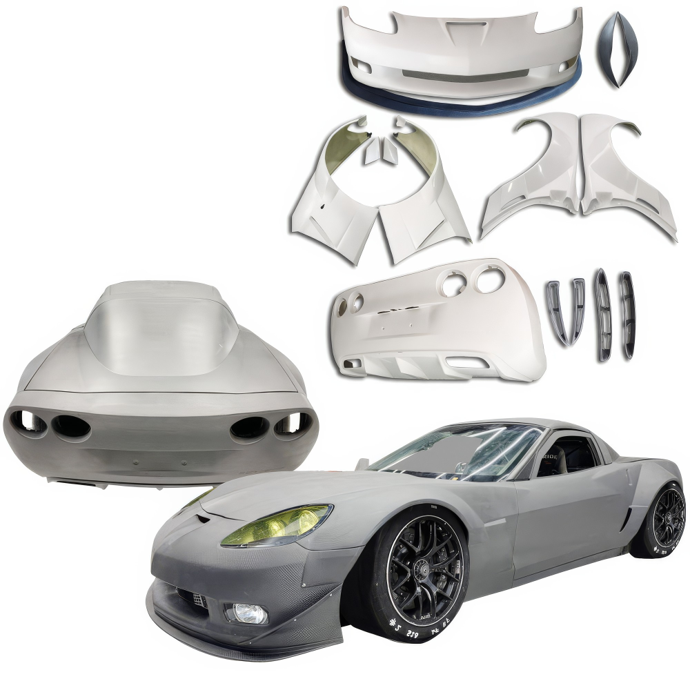 All kind of Exterior/Complete Body Kits for Chevrolet Corvette 2005 - 