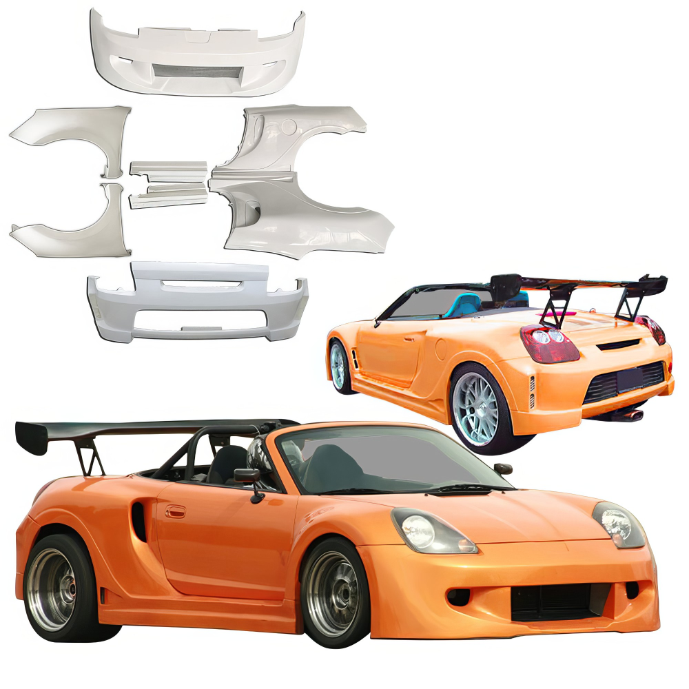 All kind of Exterior/Complete Body Kits for Toyota MR2 2000 - 