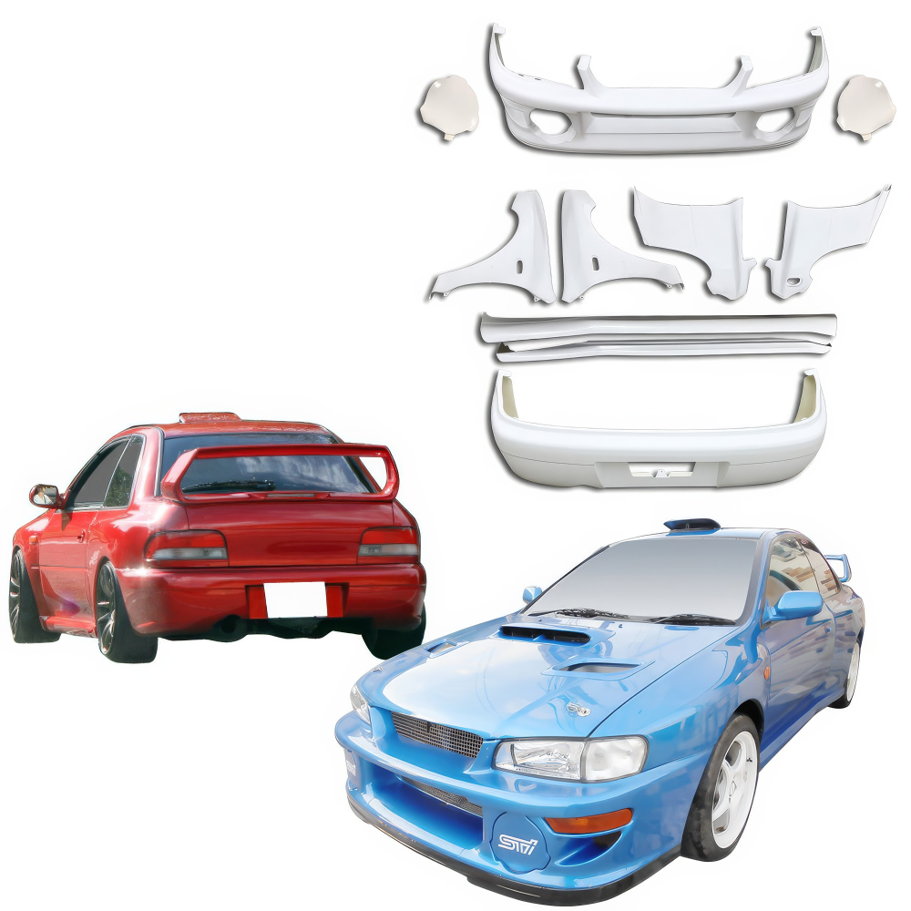 All kind of Exterior/Complete Body Kits for Subaru Impreza 1993 - 