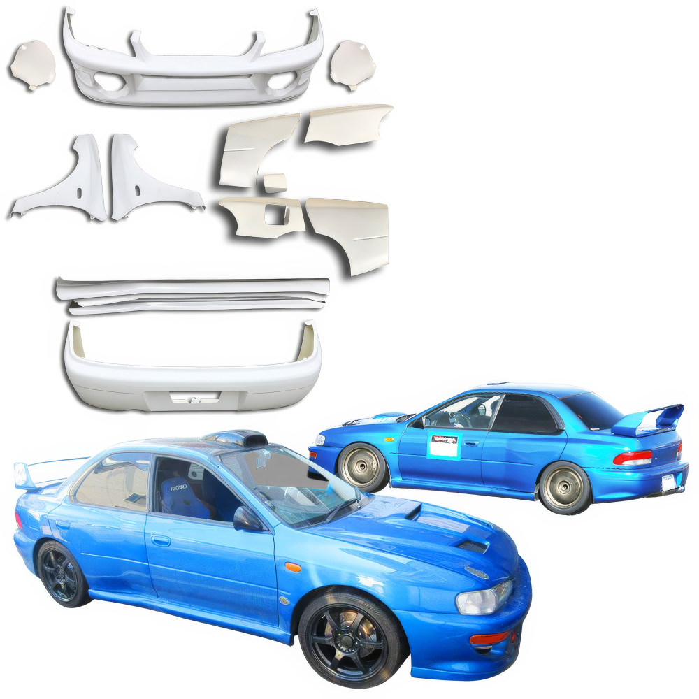 All kind of Exterior/Complete Body Kits for Subaru Impreza 1993 - 