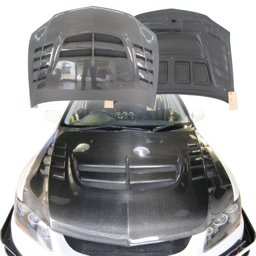 All kind of Exterior/Hoods for Mitsubishi Evolution 2003 - 