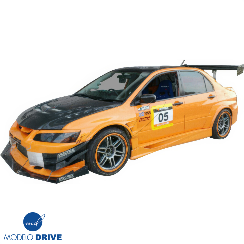 All kind of Exterior/Hoods for Mitsubishi Evolution 2003 - 