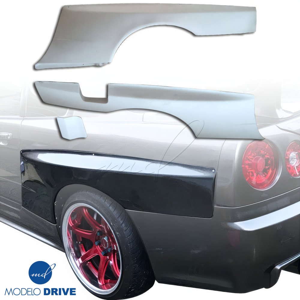 All kind of Exterior/Fenders for Nissan Skyline R34 1999 - 