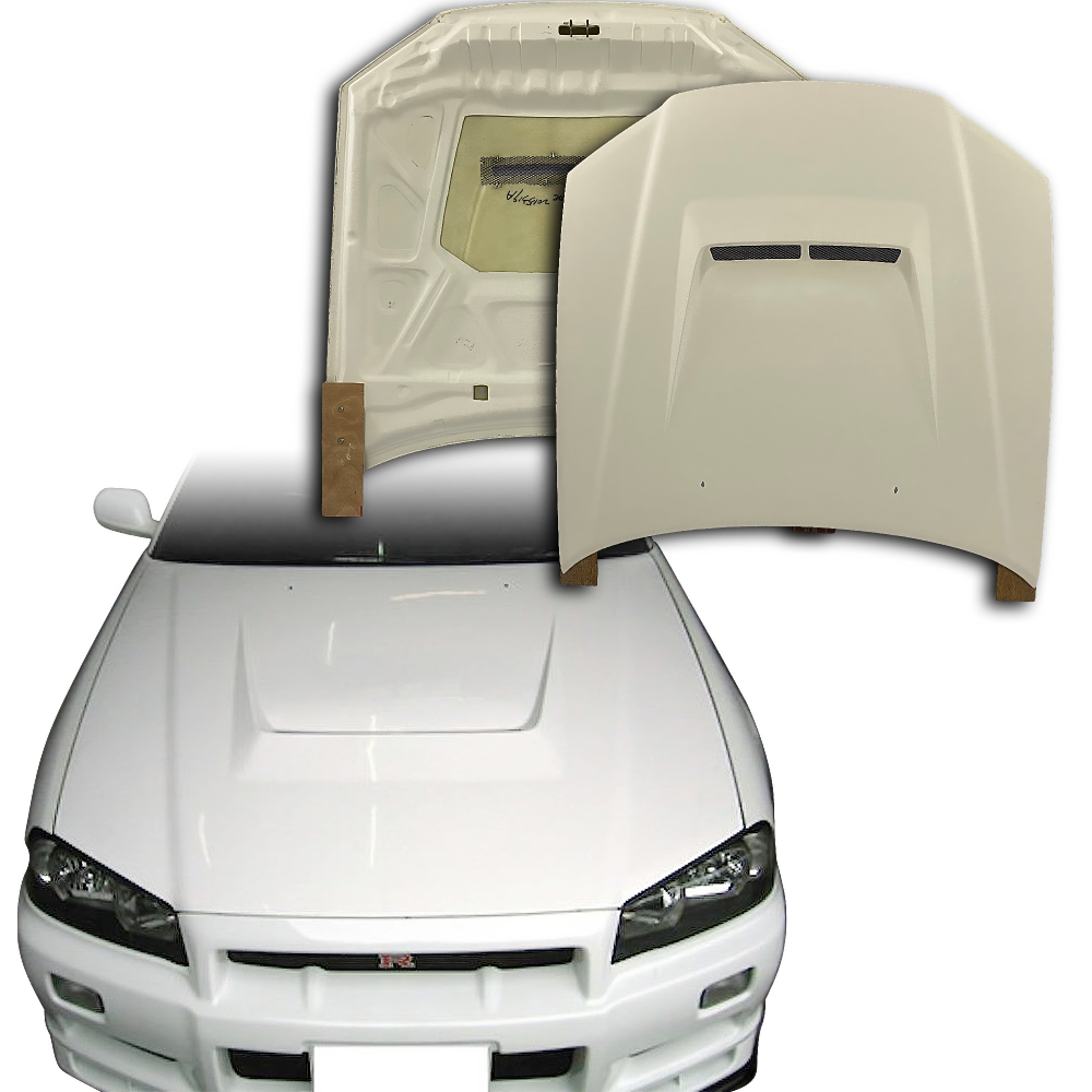 All kind of Exterior/Hoods for Nissan Skyline R34 1999 - 