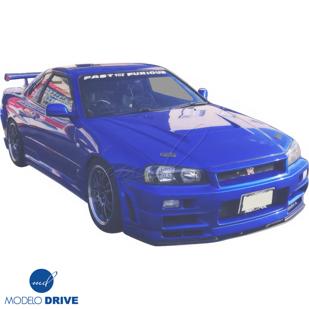 All kind of Exterior/Hoods for Nissan Skyline R34 1999 - 