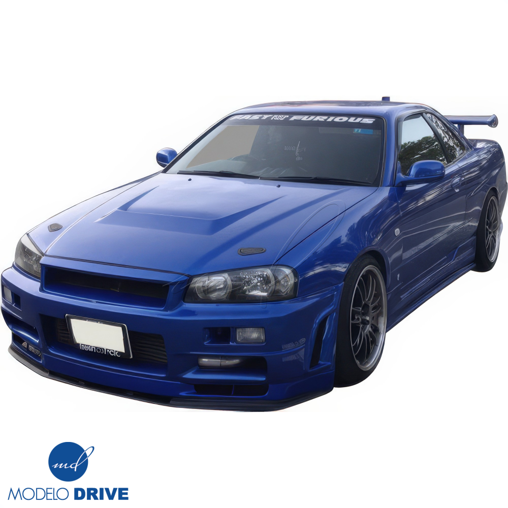 All kind of Exterior/Hoods for Nissan Skyline R34 1999 - 