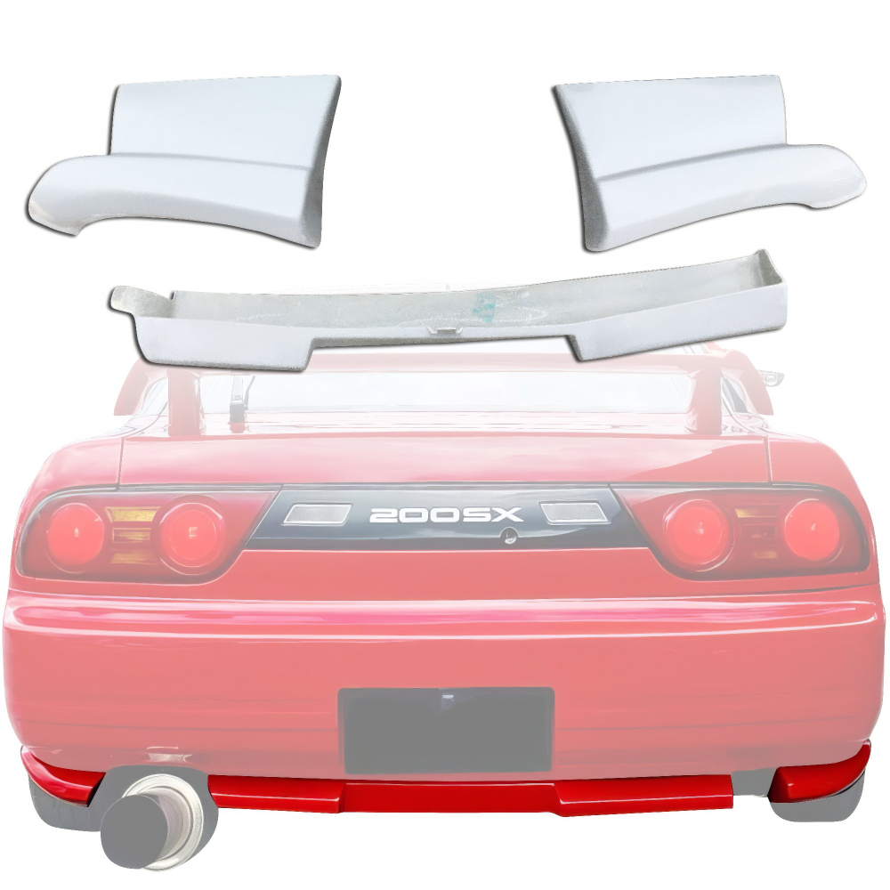 All kind of Exterior/Rear Bumpers or Lips for Nissan 240SX 1989 - 