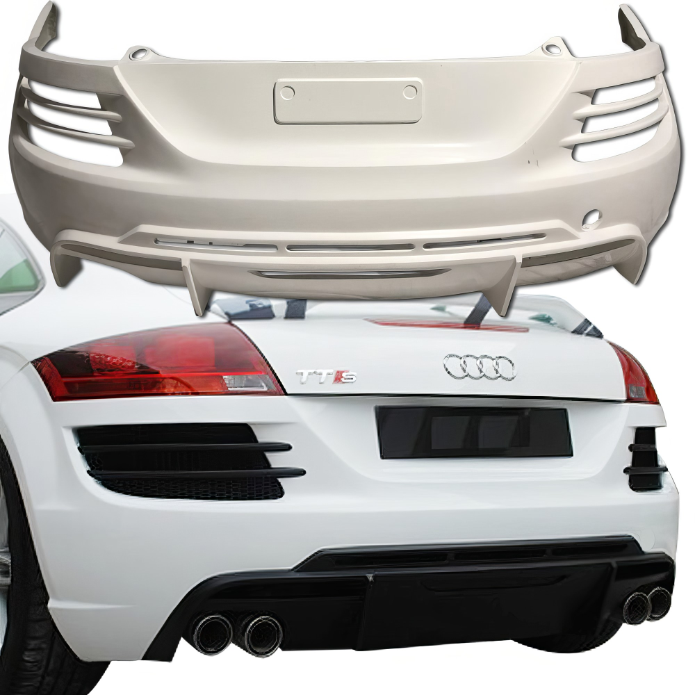 All kind of Exterior/Rear Bumpers or Lips for Audi TT 2008 - 