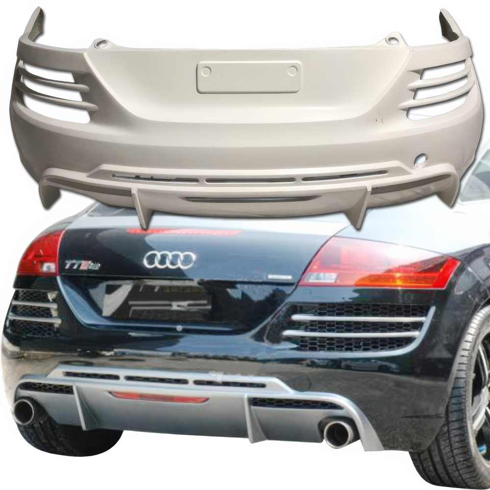 All kind of Exterior/Rear Bumpers or Lips for Audi TT 2008 - 