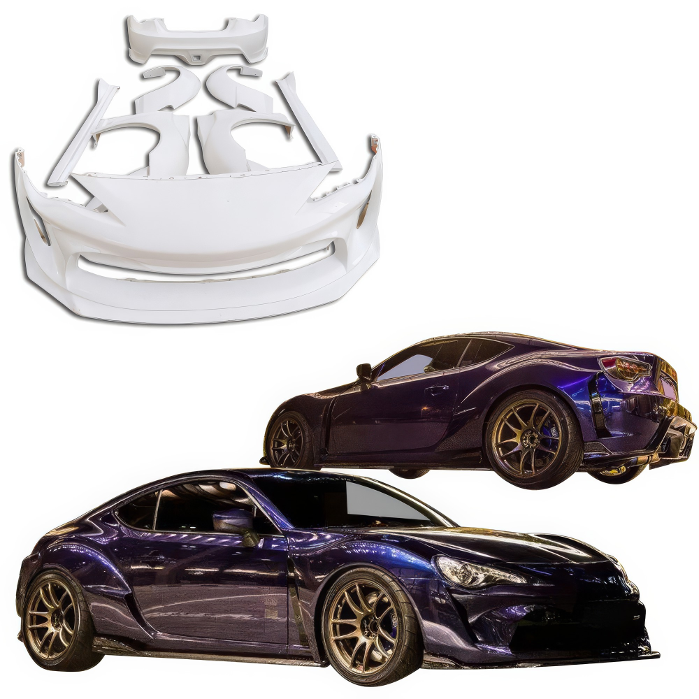 All kind of Exterior/Complete Body Kits for Scion FR-S 2013 - 