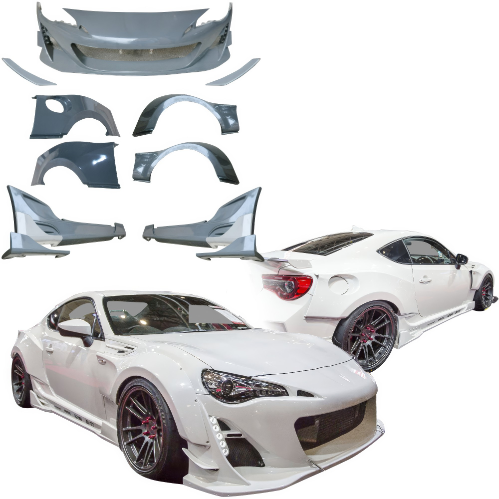 All kind of Exterior/Complete Body Kits for Subaru BRZ 2013 - 