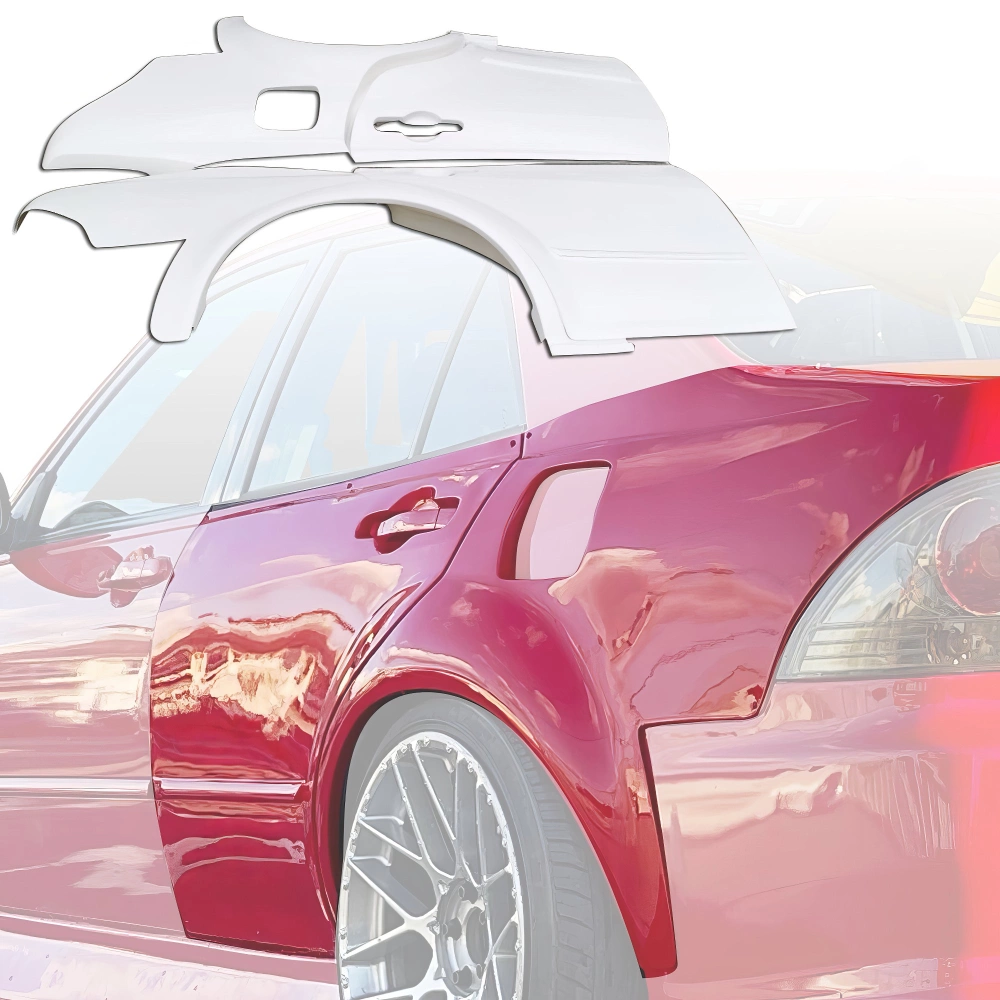ModeloDrive FRP BSPO Wide Body 60mm Fenders (rear) 4pc