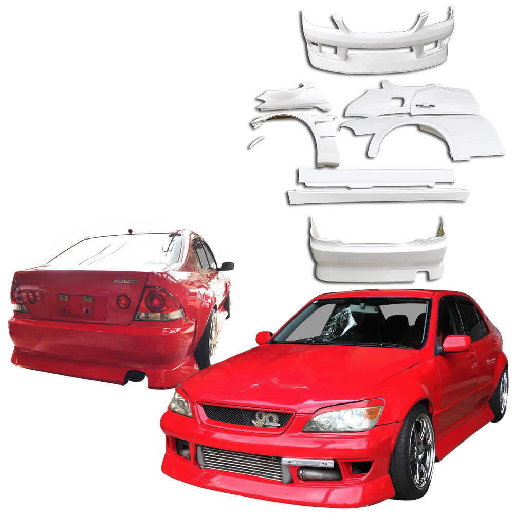 All kind of Exterior/Complete Body Kits for Lexus IS Series 2000 - 