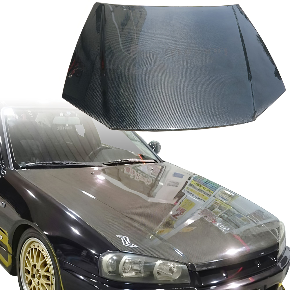 All kind of Exterior/Hoods for Nissan Skyline R34 1999 - 