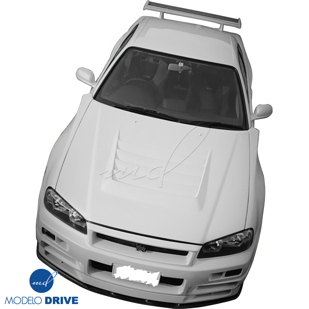 All kind of Exterior/Hoods for Nissan Skyline R34 1999 - 