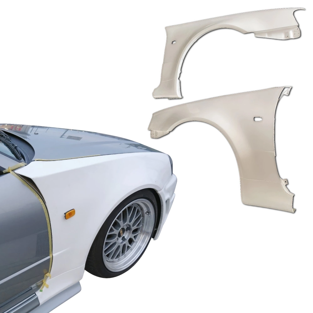 FRP NISM Z-Tune Fenders (front) > Nissan Skyline (R34) GTR 99-04