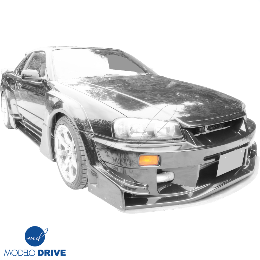 All kind of Exterior/Wings for Nissan Skyline R34 1999 - 