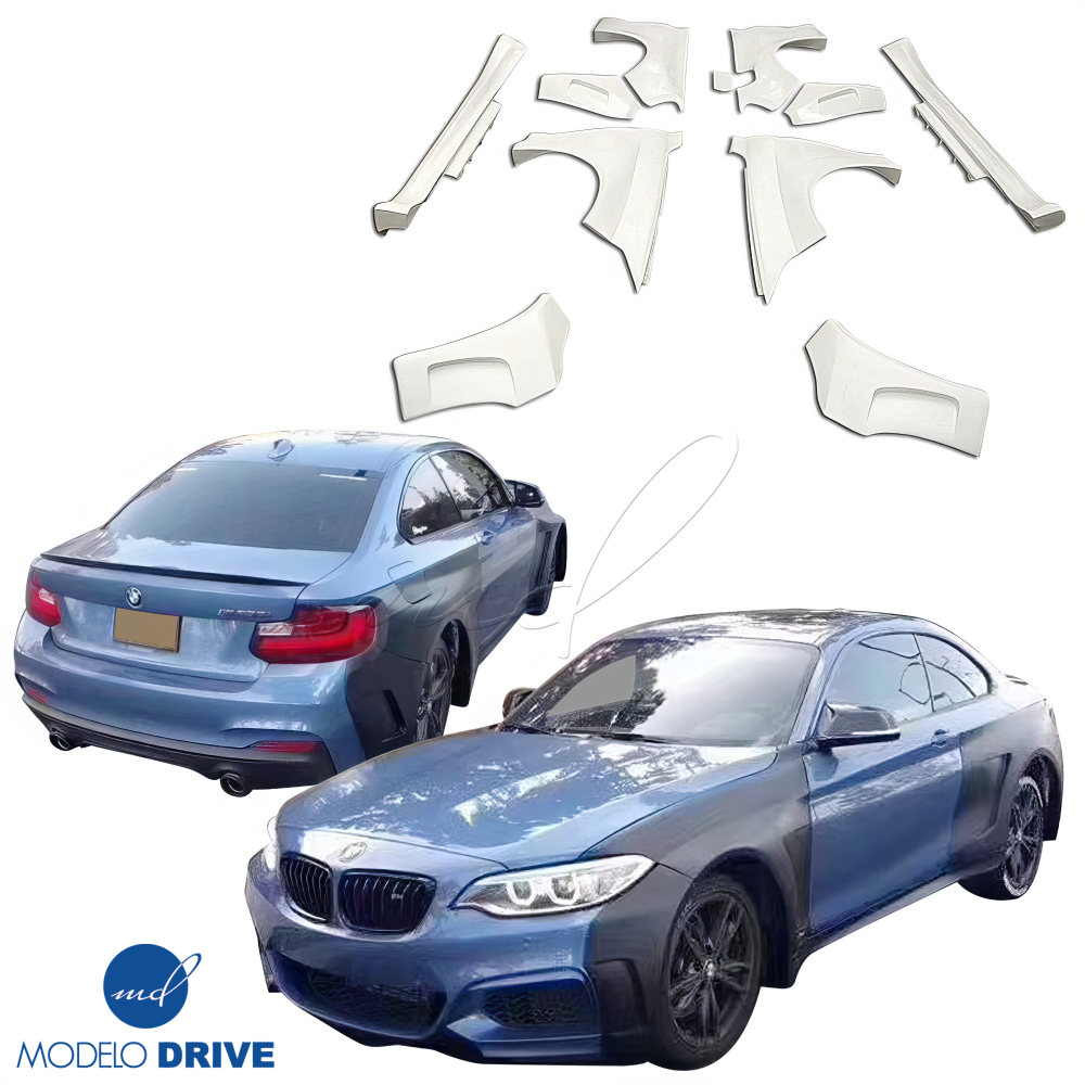 All kind of Exterior/Complete Body Kits for BMW 2-Series 2014 - 