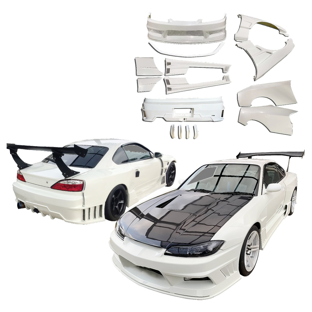 All kind of Exterior/Complete Body Kits for Nissan Silvia 1999 - 