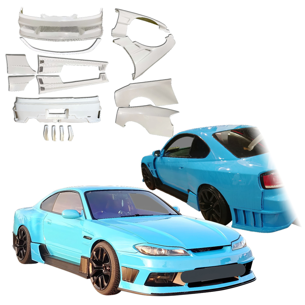 All kind of Exterior/Complete Body Kits for Nissan Silvia 1999 - 