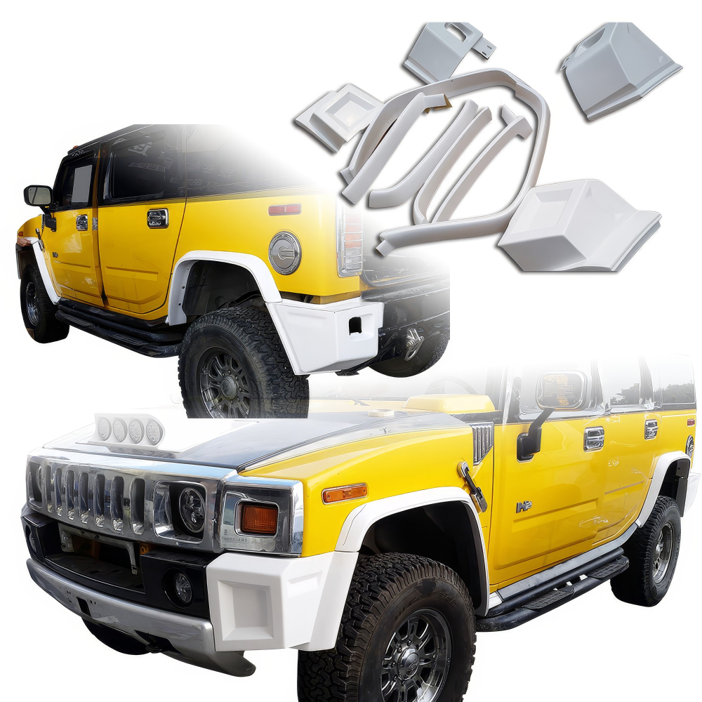 All kind of Exterior/Complete Body Kits for Hummer H2 2003 - 