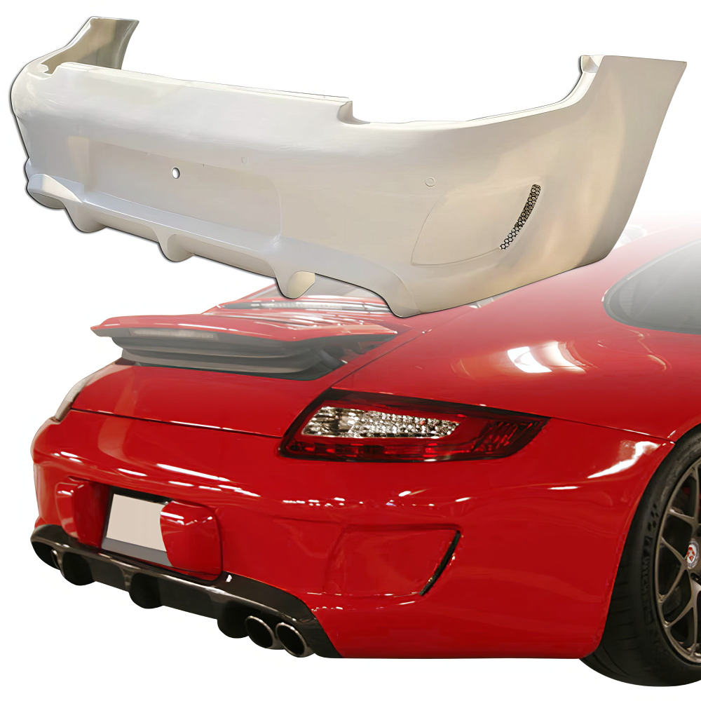 All kind of Exterior/Rear Bumpers or Lips for Porsche 911 2005 - 